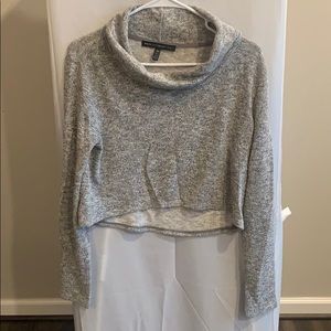 White House Black Market Crop Sweater